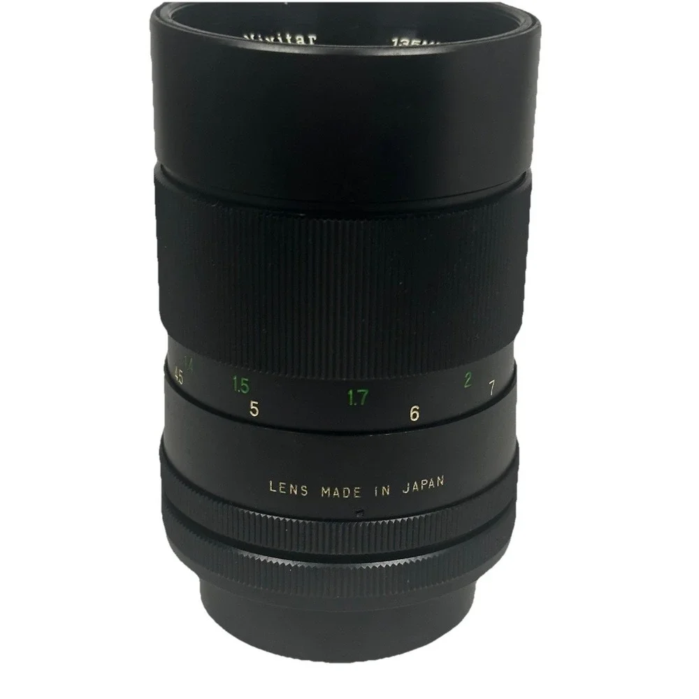 Vintage Vivitar 135mm f/2.8‎ Auto Telephoto Lens Minolta, Canon, Nikon…w/case